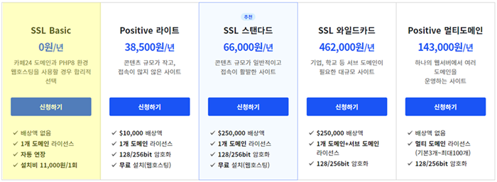 SSL Basic 출시 안내 이미지